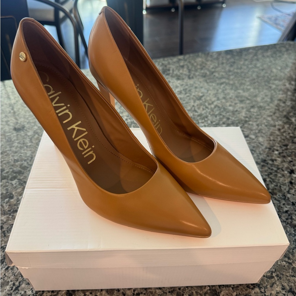 Calvin Klein Women's Brown Heels